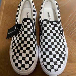 Checkered Slip-ons